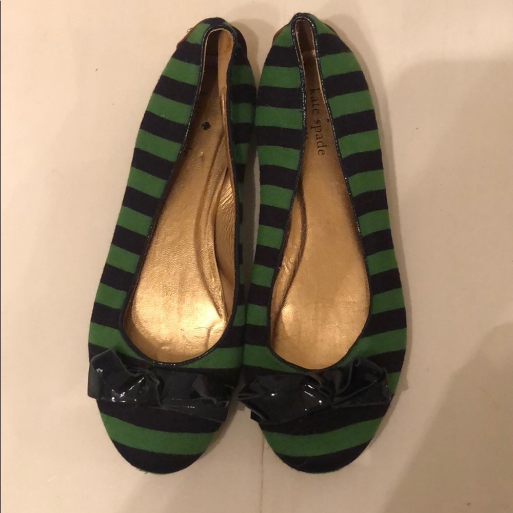 kate spade striped shoes